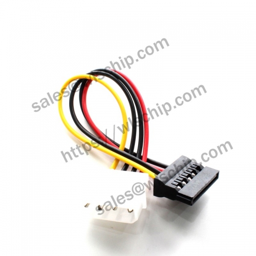 SATA power cable D type 4-pin to serial port