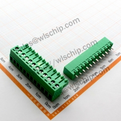 KF2EDG terminal block plug-in connector pitch 3.81mm 12Pin straight pin + socket