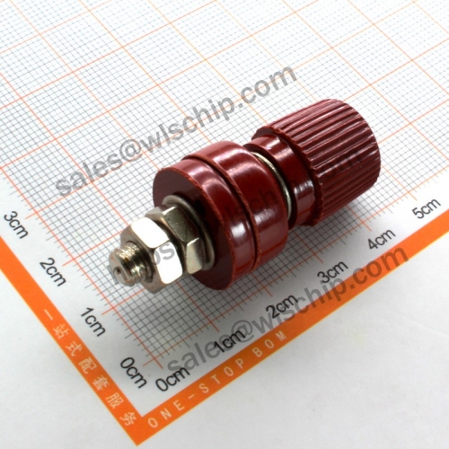 High Current Terminal Block 333 Terminal Post 6mm Red High Quality