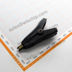Test Clip SMD Test Clip All Copper Gold Plated All Copper Gold Plated Black