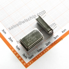 Rectangular active crystal 24M 24MHz 4 pin inline crystal