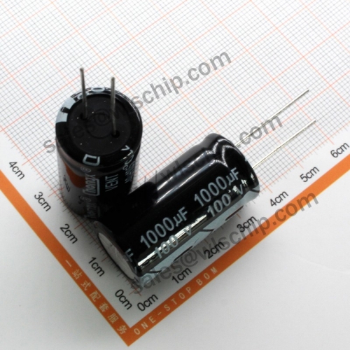 DIP In-line aluminum electrolytic capacitor 100V 1000uF 18 * 35mm