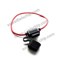 Fuse socket medium round edge with wire waterproof fuse box