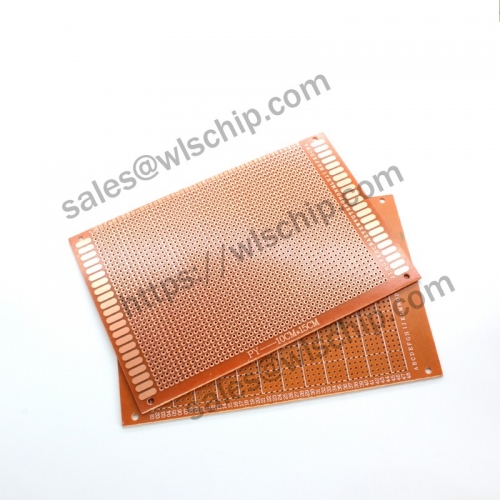 Single-sided Bakelite 10 * 15CM Pitch 2.54 Thickness 1.6mm Hole 1mm PCB Board