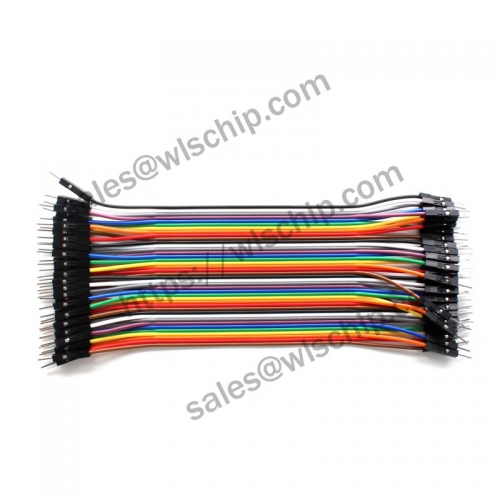 Dupont line length 15cm male to male connecting line color line