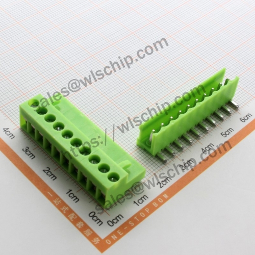 HT3.96 Connector Terminal Block Plug-in Pitch 3.96mm 10Pin Elbow + Socket