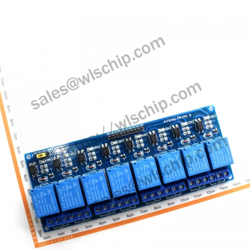 Relay module 8-way 5V with optocoupler protection Relay MCU expansion board