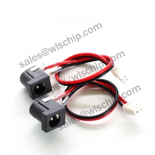 DC power socket 5.5 * 2.1mm solder-free strip line 15cm