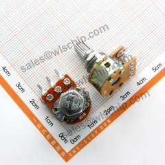 Double potentiometer WH148 B10K 6 feet handle length 15MM