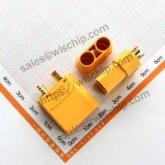 Connector Plug Model T-type connector XT90 Male + Female with protective sleeve High quality