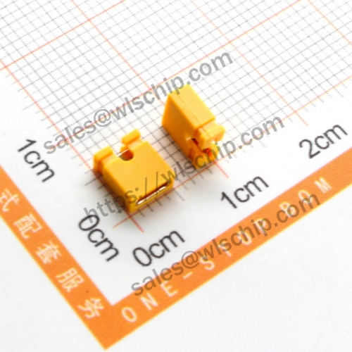 Jumper Cap Short-Circuit Cap Pin Connector Cap Pitch 2.54MM Yellow High Quality