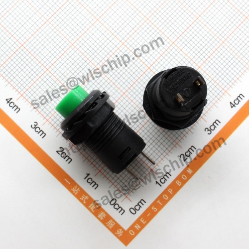 DS-427 Round Button Switch Unlocked Self-Reset Green