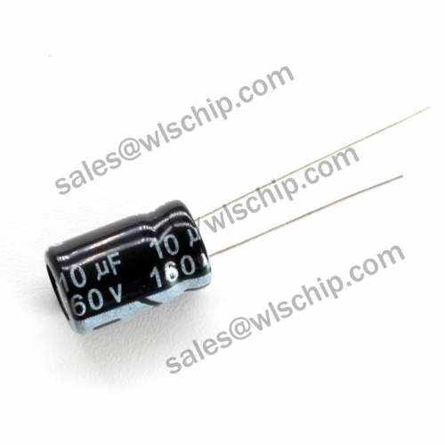 DIP In-line aluminum electrolytic capacitor 160V 10uF 8 * 12mm