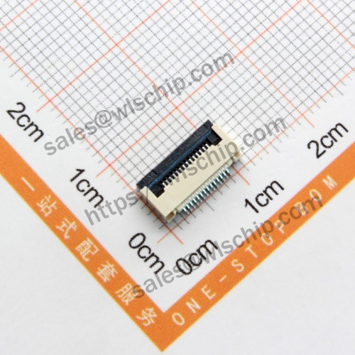 FFC/FPC Flat Cable Socket 0.5mm Connector 14Pin Flip-down Type