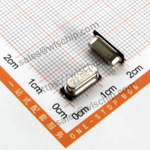 49SMD passive crystal 22.1184M 2-pin quartz crystal