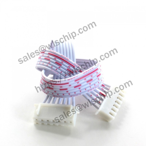 XH2.54 red and white cable connection cable length 20cm double head 7Pin
