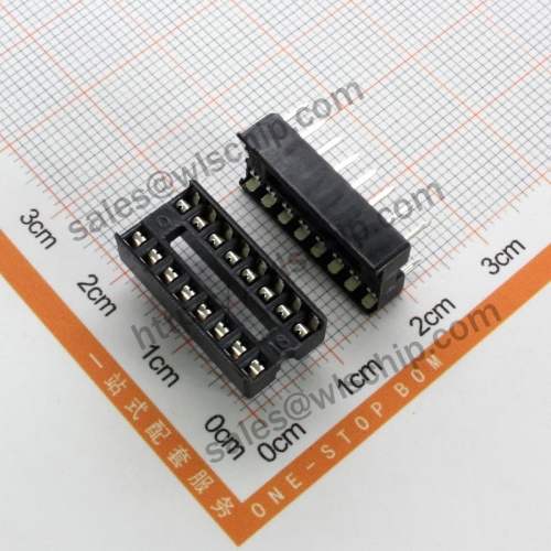 Integrated Circuit DIP Socket IC Connector 16Pin