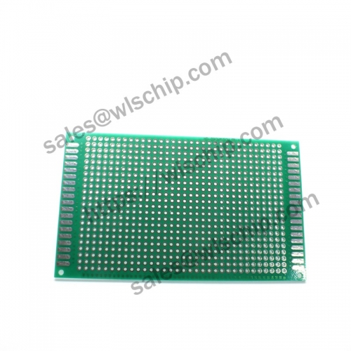 Single side spray tin green oil board green 9 * 15CM pitch 3.81mm PCB board