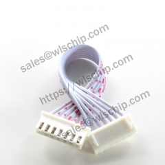 XH2.54 red and white cable connection cable length 10cm double head 7Pin