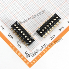 DIP switch SMD 8Pin pitch 2.54mm black address switch