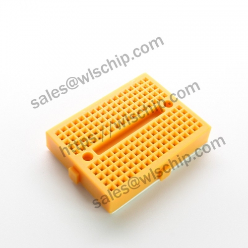 SYB-170 experimental board 47 * 35 * 8.8mm yellow PCB board bread board