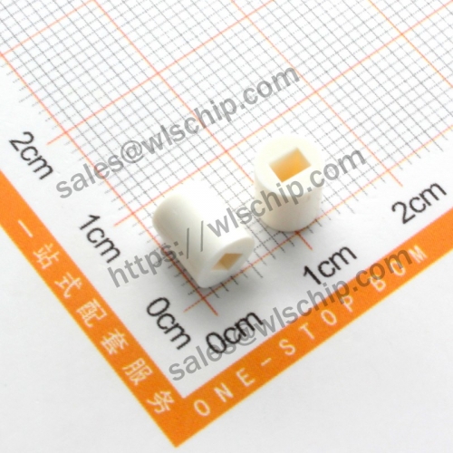 A06 Button Cap Cylindrical 6 * 7mm White Switch Cap