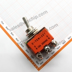 E-TEN1321 6Pin 2 steps orange power shake head Boat shape switch Toggle Switch