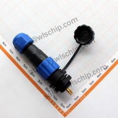 SP13 2Pin socket + plug waterproof aviation plug connector high quality