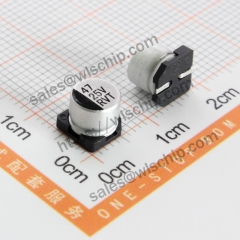 SMD aluminum electrolytic capacitor 25V 47uF 6.3 * 5.4mm