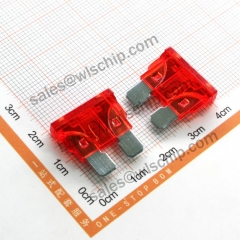 Fuse insert medium 10A red car fuse