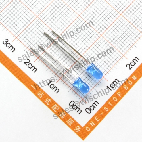 DIP light-emitting diode LED F3mm highlight blue blue