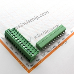 KF2EDG terminal block plug-in connector pitch 3.81mm 13Pin straight pin + socket