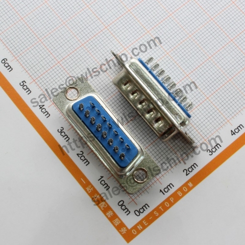 Serial connector Interface connector DB15 male Welded wire