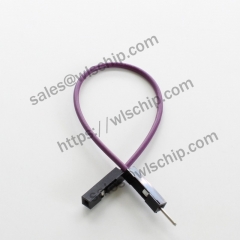 Dupont Male to Female Length 10cm Cable Purple