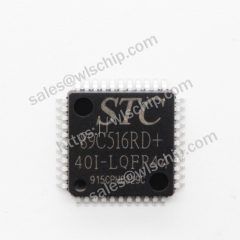 STC89C516RD+40I-LQFP44G