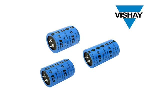 Vishay Introduces New 193 PUR-SI Solar Series Snap-In Power Aluminum Capacitors