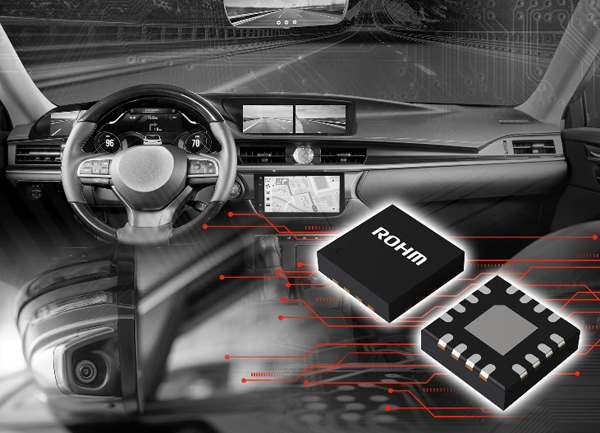 ROHM Developed Industry's Ultra-stable DC-DC Converter IC "BD9S402MUF-C" for High-end ADAS