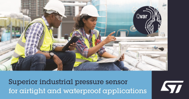 ST introduces industry's first MEMS waterproof pressure sensor with a 10-year long-term delivery guarantee