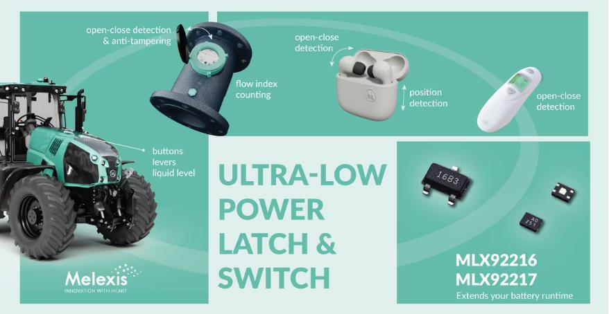 Melexis' New Micropower Switches Help Extend IoT Battery Runtime