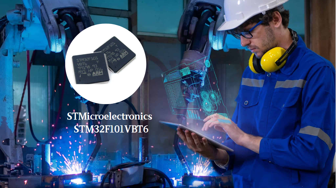 STM32F101VBT6 by STMicroelectronics | Microcontrollers:A Comprehensive Guide