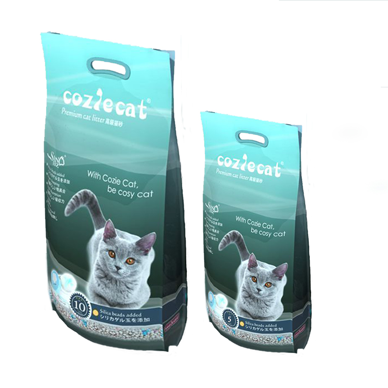 Cozie Cat Bentonite Cat Litter Add Silica Best Clean Kitty Sand Health