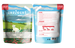 COZIE CAT 2 In 1 Formula Natural Bentonite Cat Litter