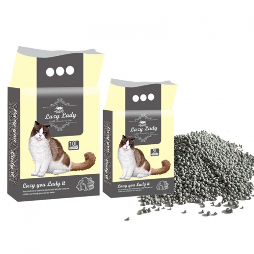 LAZY LADY Soluble Bentonite Mix With Carbon Cat Litter