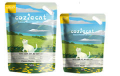 COZIE CAT 2 In 1 Formula Natural Bentonite Cat Litter