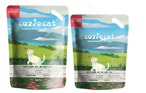 COZIE CAT 2 In 1 Formula Natural Bentonite Cat Litter