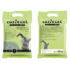 COZIE CAT-E 豆腐猫砂 绿茶香味 可溶于水 2mm