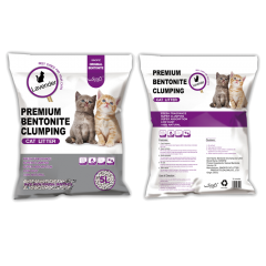 SINOFIZ-B Bentonite Cat Litter Lavender Ball Shape 1-3.5mm