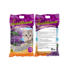 SINOFIZ-A Bentonite Cat Litter Lavender Ball Shape 1-3.5mm