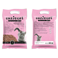 COZIE CAT-E 豆腐猫砂 蜜桃香味 可溶于水 2mm