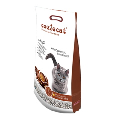 COZIE CAT-A Bentonite Cat Litter Ball Shape Coffee